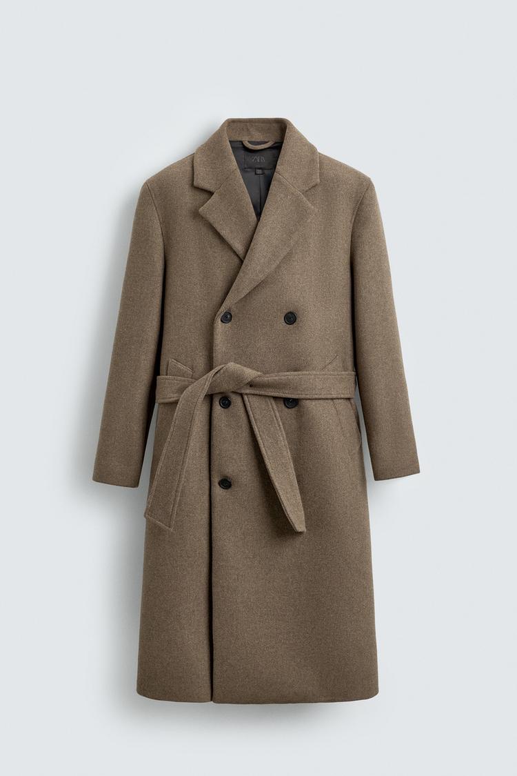 Brown Wool Coat